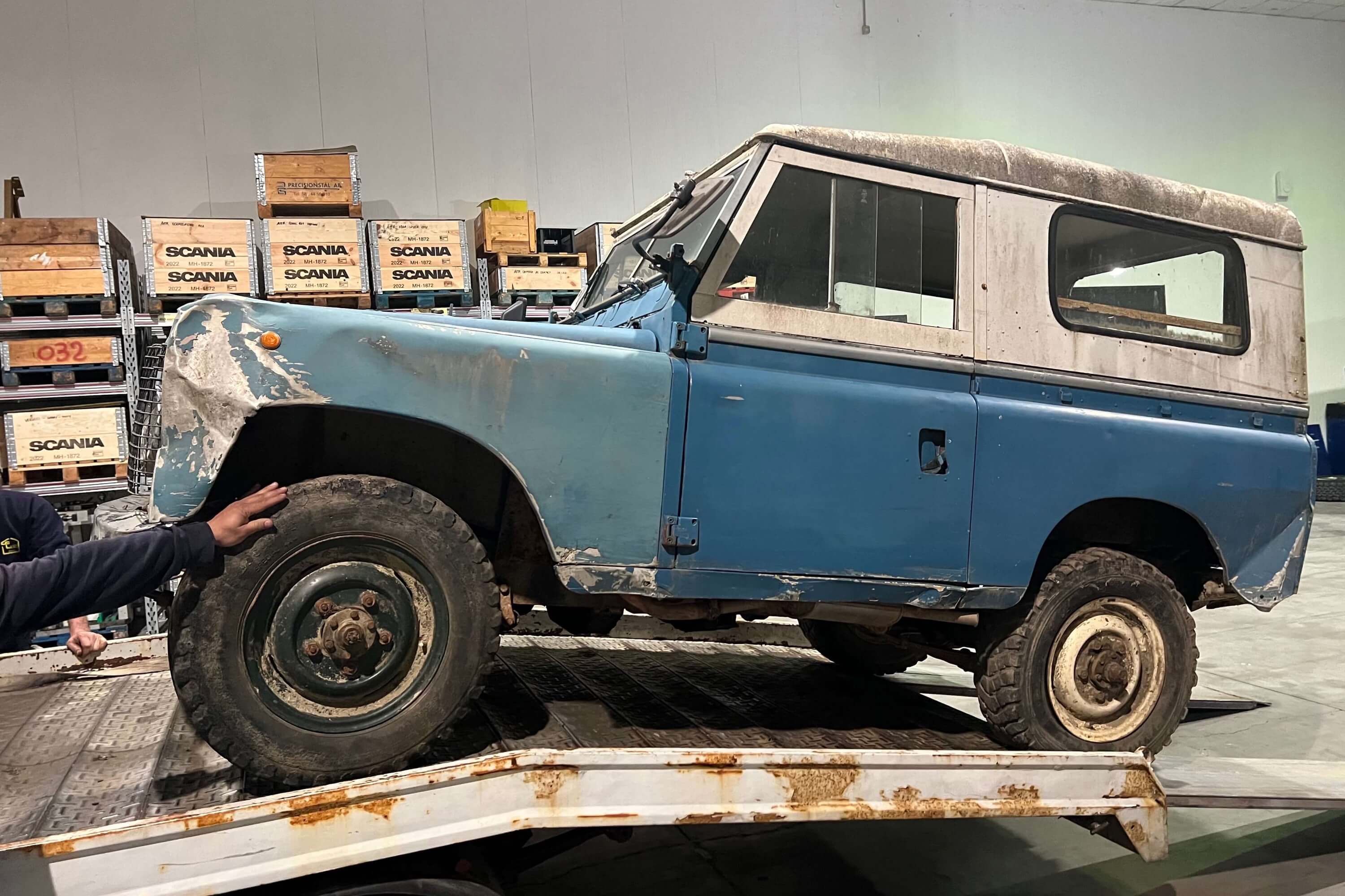 Land Rover 88 Series project, restauro restomod di auto d'epoca ad Asti 1of Metec