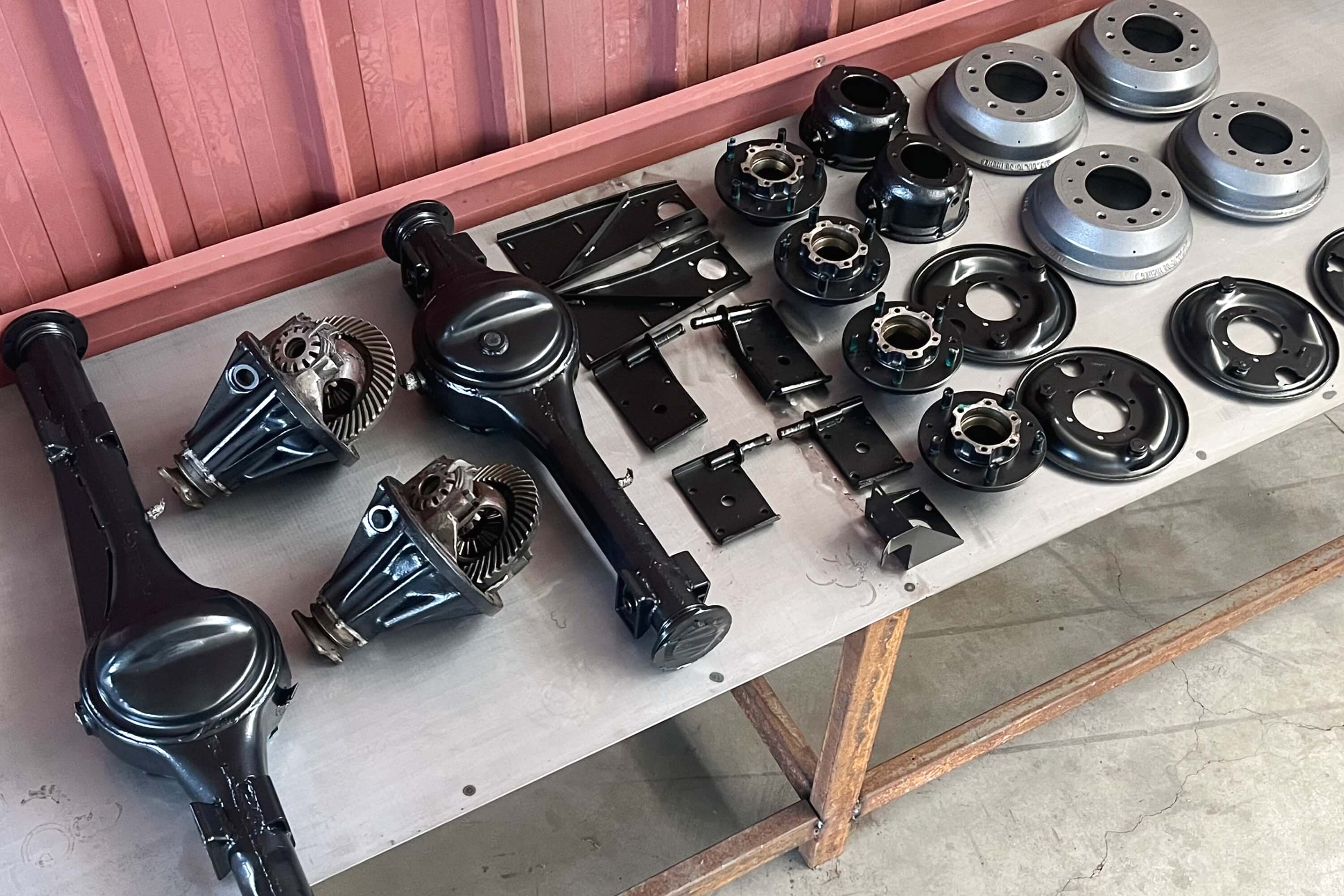 Land Rover 88 Series project, verniciatura e restuaro di auto d'epoca ad Asti 1of Metec