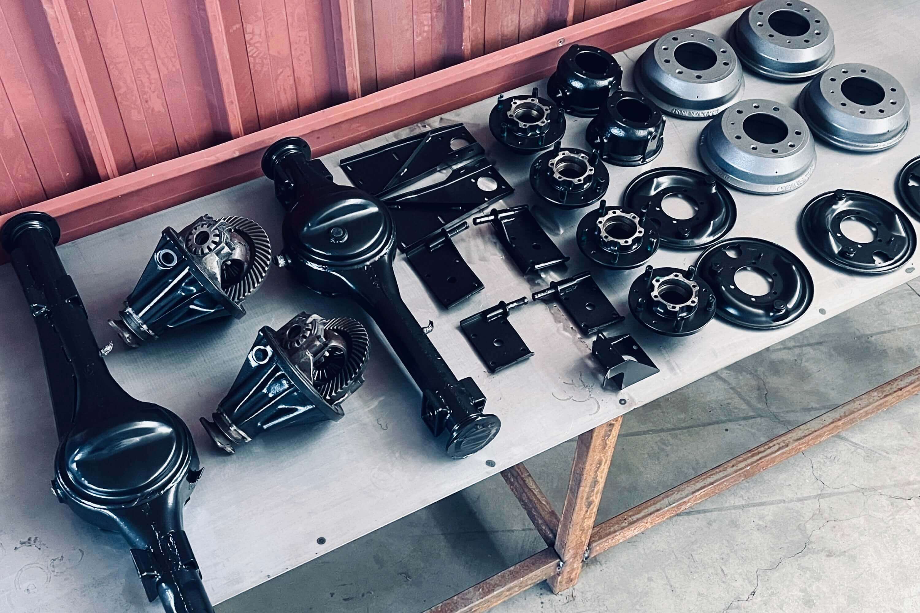 Land Rover 88 Series project, verniciatura e restuaro di auto d'epoca ad Asti 1of Metec