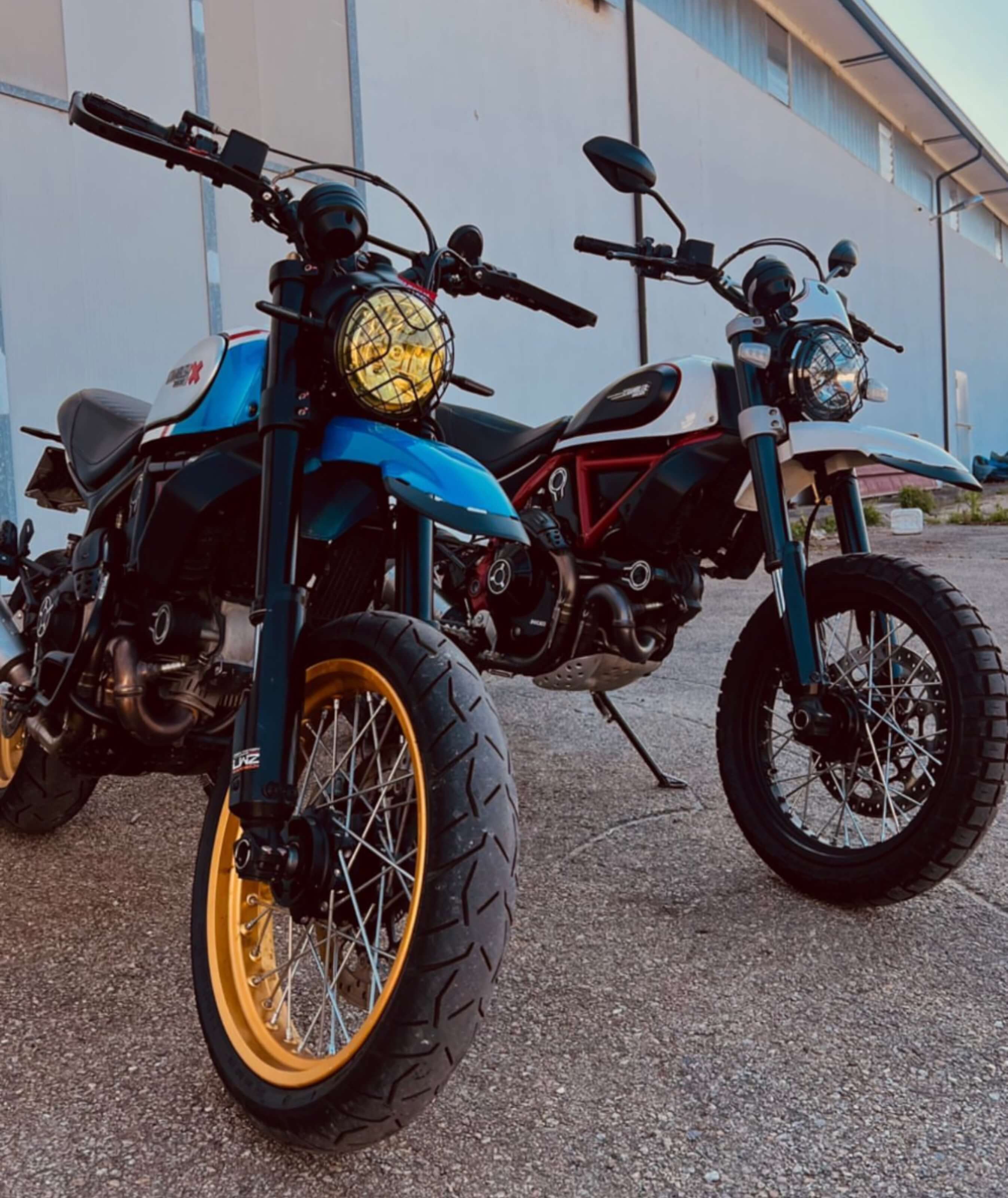 desert sled ducati scrabmler 1of Craft