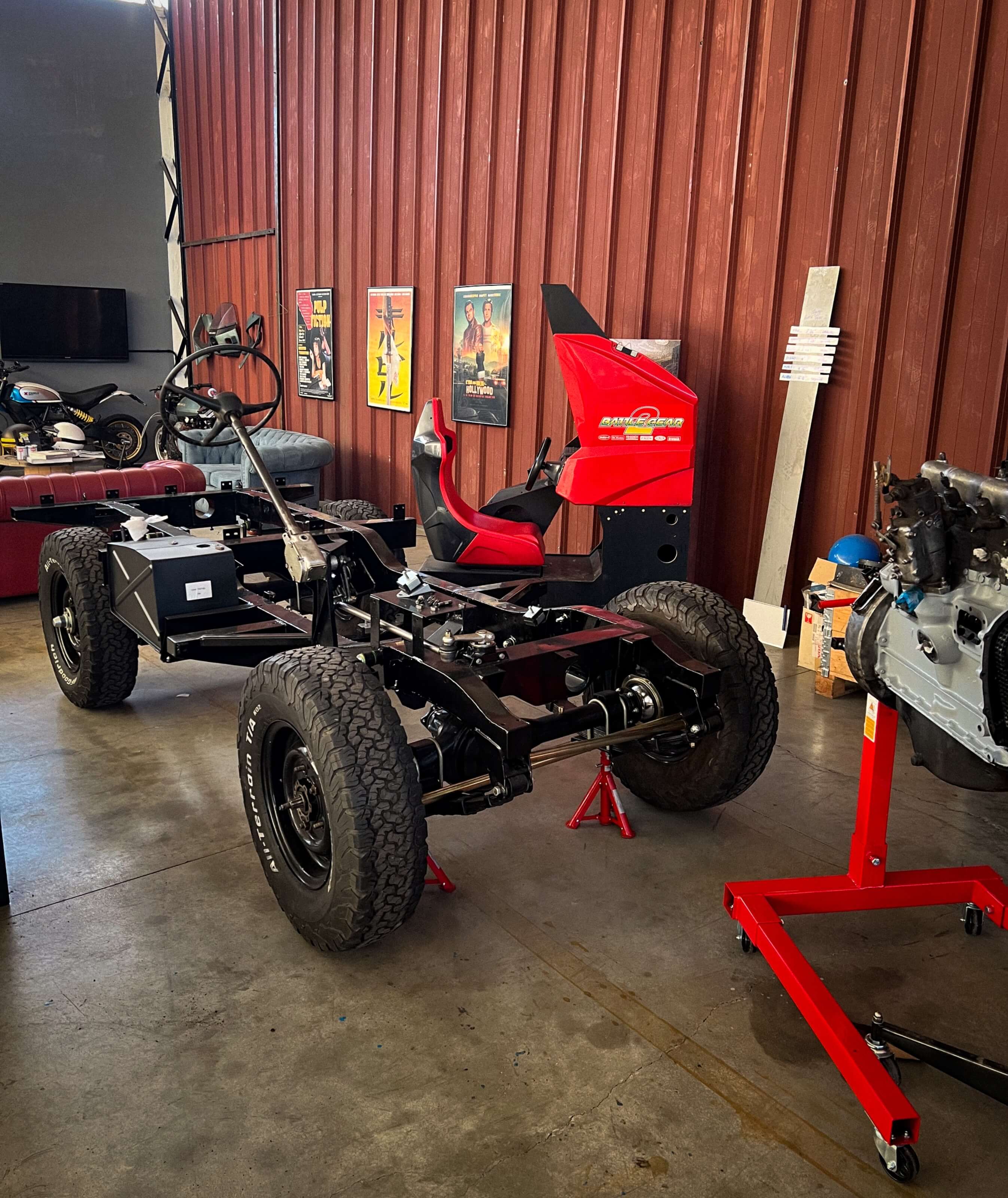 METEC - battle gear arcade land rover 88