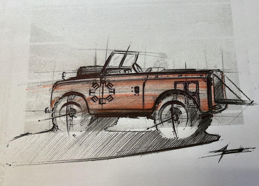 1of Metec custom 88 Land Rover restoration 