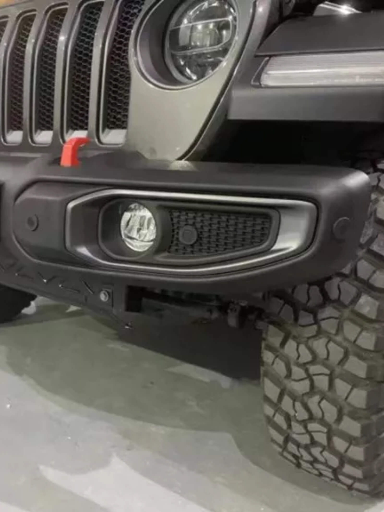 metec Plastic front bumper Jeep Wrangler 