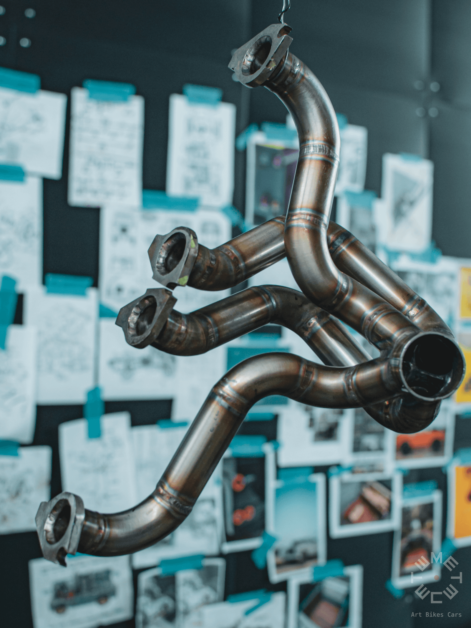 metec Land Rover Series manifold
