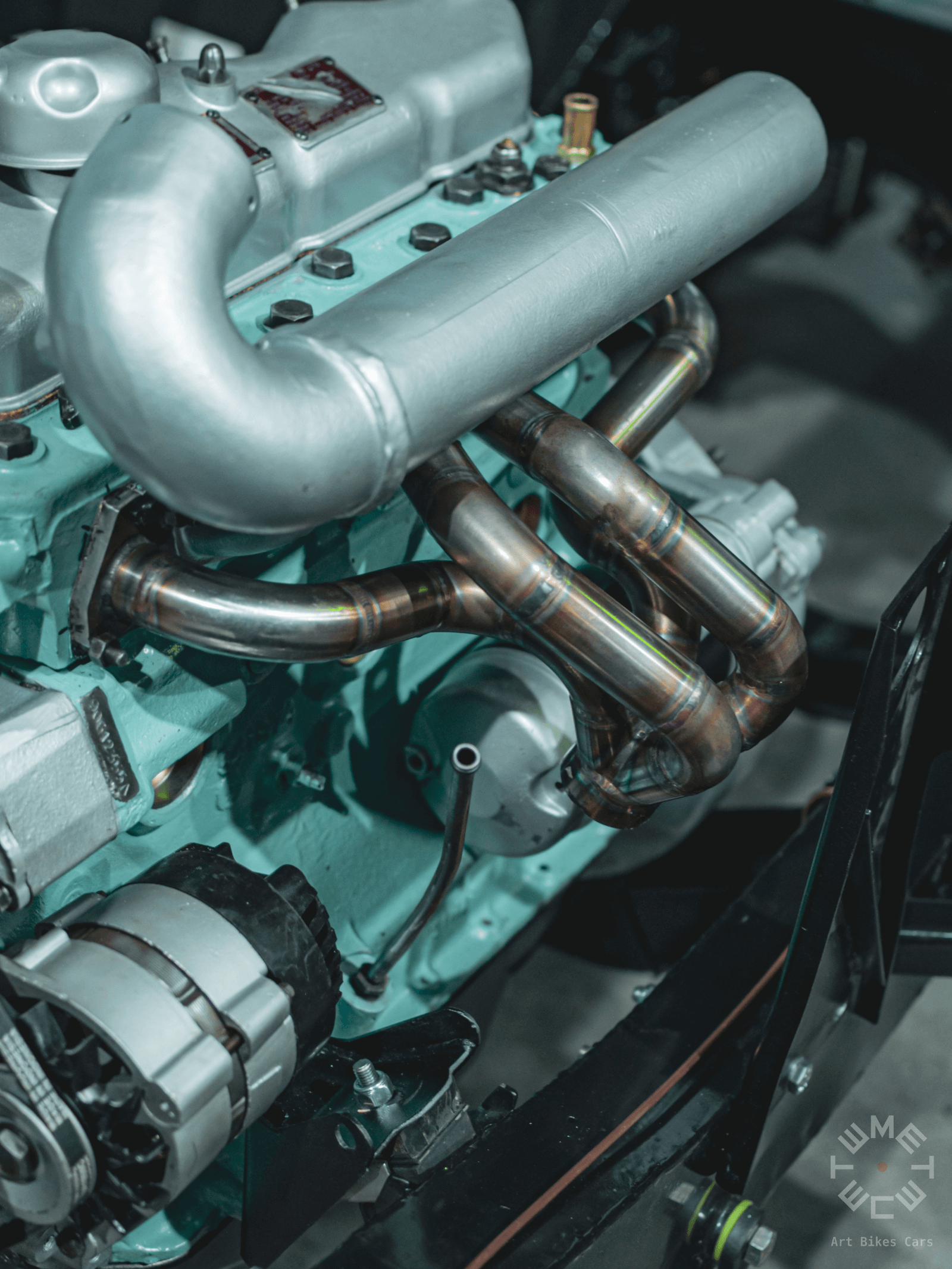 metec Land Rover Series manifold
